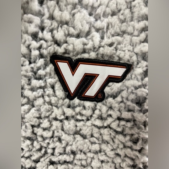 Top of the World Virginia Tech Gray Women’s Sherpa Size Small - Picture 4 of 7